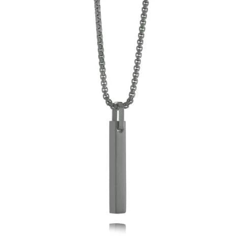 Hexagon Tube Necklace