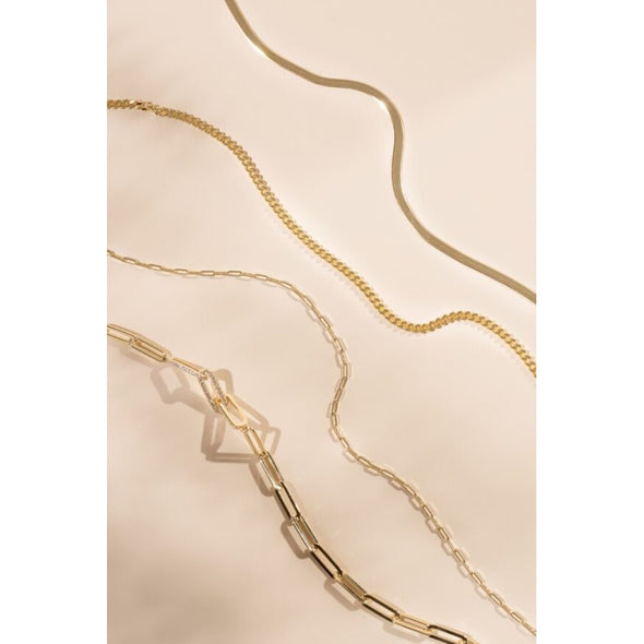 Herringbone Chain Necklace