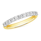 Round Lab Diamond Band