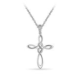 Diamond Celtic Cross Pendant