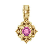 Rhodolite Garnet Floral Necklace