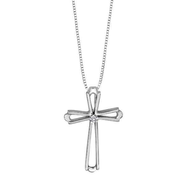 Pierced Cross Pendant