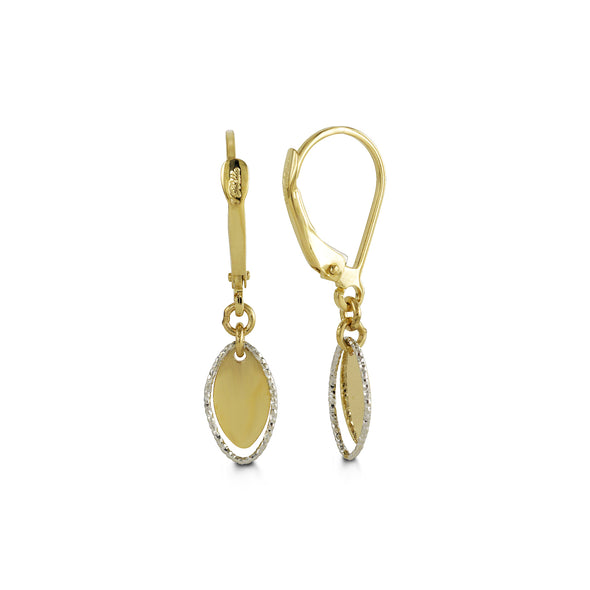 Disc Droplet Earring