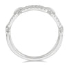 Paper Clip Diamond Ring