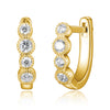 Milgrain Huggie Earring