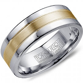 Cobalt & 10K Gold Band