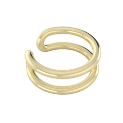 Double Bar Cuff Earring