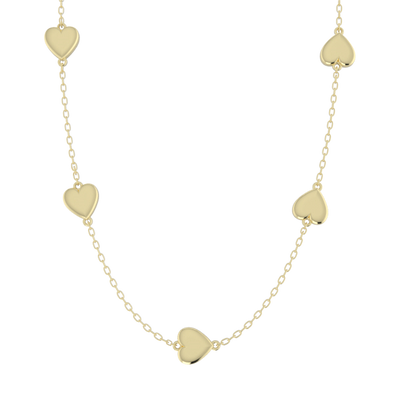 Hearts By The Yard Necklace