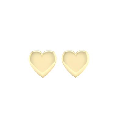 Heart Stud Earrings