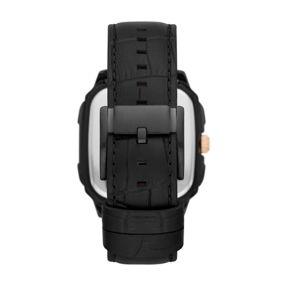Square Automatic Watch Leather