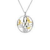 Dragonfly in Reeds Pendant - Small