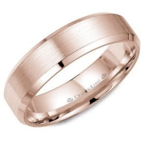 Classic Gold Beveled Edge Band