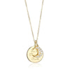 To the Moon and Back Disc Pendant
