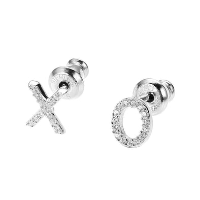 X + O Stud Earrings